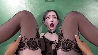 Horny 3D cartoon hooker mind-blowing mating pic